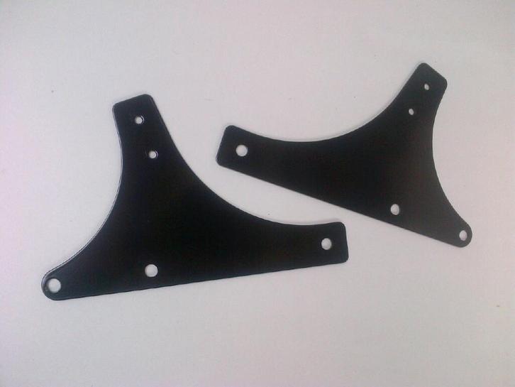 Sissybar Zijplaten kompatibel met Harley Davidson Softail Mo, Motoren, Onderdelen | Harley-Davidson, Nieuw, Verzenden