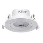 LED Inbouwspot - Warm wit Licht 3000K- 7W - Kantelbaar, Huis en Inrichting, Lampen | Spots, Ophalen of Verzenden, Nieuw