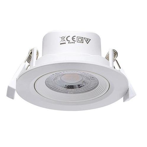 LED Inbouwspot - Warm wit Licht 3000K- 7W - Kantelbaar, Huis en Inrichting, Lampen | Spots, Ophalen of Verzenden
