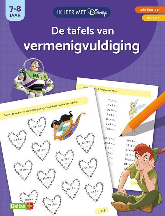 De tafels van vermenigvuldiging (7-8 j.) / Ik leer met, Boeken, Kinderboeken | Baby's en Peuters, Zo goed als nieuw, Verzenden