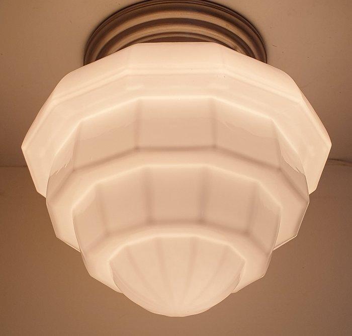 Plafondlamp - Artisjok - Opaline glas - 32 cm., Antiek en Kunst, Kunst | Designobjecten