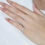 Ring - 18 karaat Witgoud - 0.29ct. tw. Diamant (Natuurlijk), Sieraden, Tassen en Uiterlijk, Ringen, Nieuw