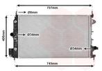 RADIATOR VOOR FIAT CROMA 194 2005-2007 1300412, Auto-onderdelen, Ophalen of Verzenden, Nieuw
