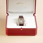 Cartier Santos 100 2878 uit 2008, Verzenden, Gebruikt, Polshorloge