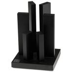 Yaxell Tower Messenblok - Magnetisch - Zwart Gelakt Beuke..., Ophalen of Verzenden, Nieuw