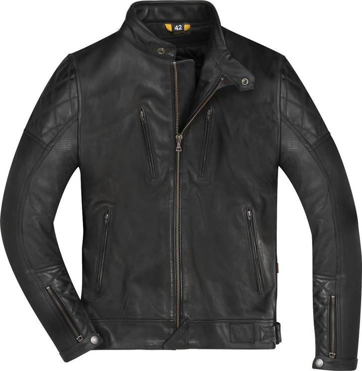 Merlin Wishaw D3O Zwart Leren Motorjas, Motoren, Kleding | Motorkleding, Heren, Nieuw met kaartje, Jas | leer, Verzenden