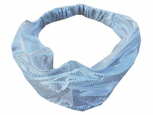 Haarband 3-in-1 - Glitter stof - Wit, Sieraden, Tassen en Uiterlijk, Uiterlijk | Haarverzorging