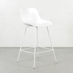 Barkruk Lund, wit, 4-poot onderstel, Ophalen of Verzenden, Nieuw