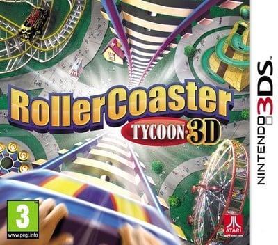 3DS RollerCoaster Tycoon 3D, Spelcomputers en Games, Games | Nintendo 2DS en 3DS, Zo goed als nieuw, Verzenden