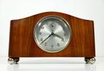 Tafel/bureauklokken - Junghans - Hout, Staal, Messing -