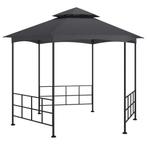 vidaXL Prieel met zijwanden 3,1x2,7 m antracietkleurig, Verzenden, Nieuw