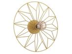 Veiling - EGLO Castanuelo wand-/plafondlamp goud Ø425mm, Huis en Inrichting, Lampen | Plafondlampen, Gebruikt