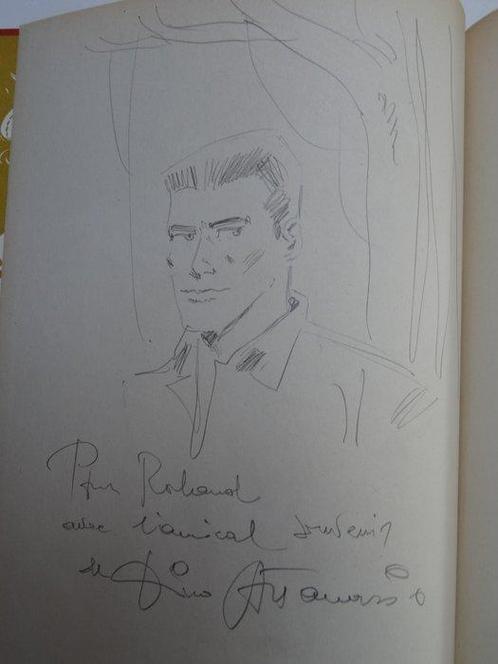 Bob Morane T1 - Bob Morane et loiseau de feu + dédicace - C, Boeken, Stripboeken