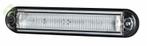 Zijmarkeringslamp Wit, Contourlamp Ovaal, 12/24 Volt,Led, Ho, Ophalen of Verzenden, Nieuw, Universele onderdelen