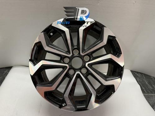 Velg - 17 inch - 7J x 17 - Hoogglans zwart + Chroom. - ..., Auto-onderdelen, Banden en Velgen, Nieuw, Verzenden