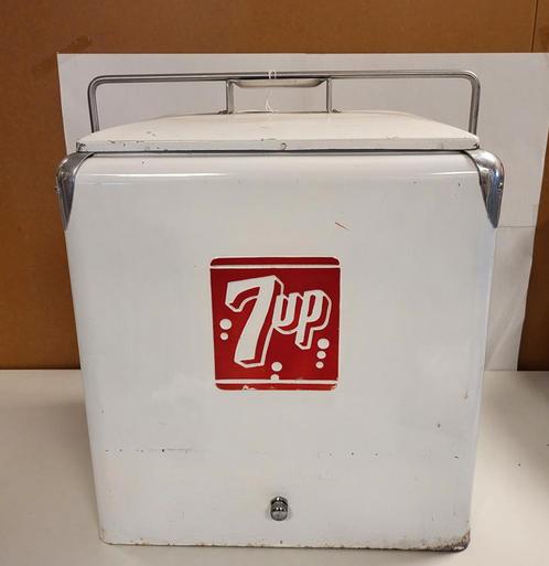 7-UP Koelbox - Progress Refrigerator Co - Origineel, Verzamelen, Automaten | Overige, Ophalen