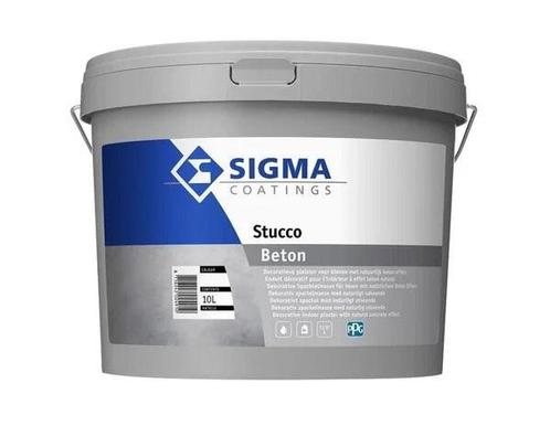 Stucco Beton 10 liter, Doe-het-zelf en Verbouw, Verf, Beits en Lak, Nieuw, Ophalen of Verzenden