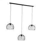 Moderne hanglamp zwart 3-lichts - Koopa, Huis en Inrichting, Lampen | Hanglampen, Nieuw, Overige stijlen