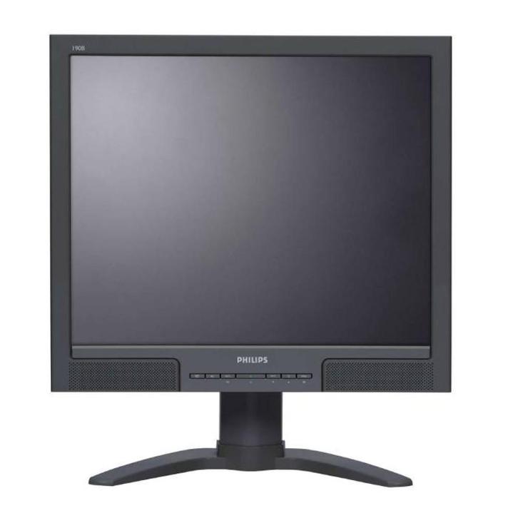 Philips 190B8 - 19 inch - 1280x1024 - DVI - VGA - Zilver, Computers en Software, Monitoren, Zo goed als nieuw, Verzenden