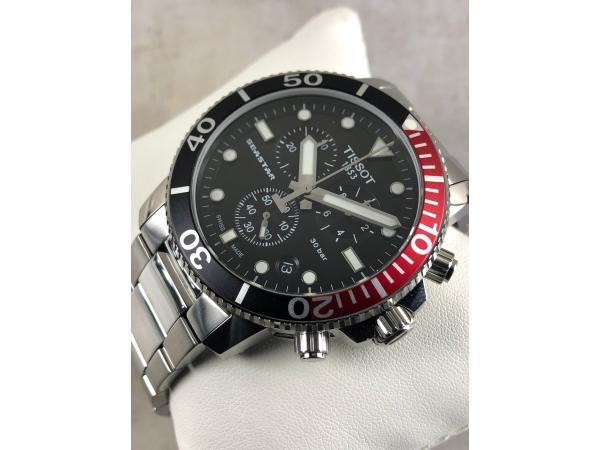 Veiling - Tissot  Seastar 1000 Chronograph T120.417.11.051.0, Sieraden, Tassen en Uiterlijk, Horloges | Heren