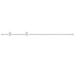 Schuifdeursysteem Wit 183cm Staal - OP = OP!, 80 tot 100 cm, Binnendeur, Nieuw, Ophalen of Verzenden