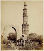 Samuel Bourne - (Delhi, India) the Qutub Minar in West, Antiek en Kunst