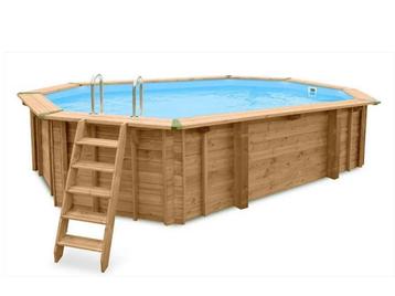 Houten Zwembad | Java | Ovaal | 6.40m x 4.00m x 1.38m beschikbaar voor biedingen