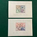 Duitse Rijk 1936 - Olympische spelen met centrale eerste dag, Postzegels en Munten, Gestempeld