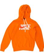 NIKE Mens Graphic Hoodie Jumper XS Orange Cotton, Kleding | Heren, Truien en Vesten, Verzenden, Nieuw
