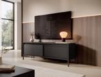TV-Meubel - Zwart of beige - TV kast - 187 of 153 cm, Huis en Inrichting, Kasten | Televisiemeubels, Overige materialen, Verzenden