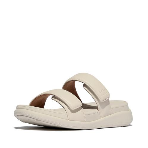 -7% FitFlop  FitFlop F-mode go adjustable flatform two-bar s, Kleding | Dames, Schoenen, Beige, Nieuw, Verzenden