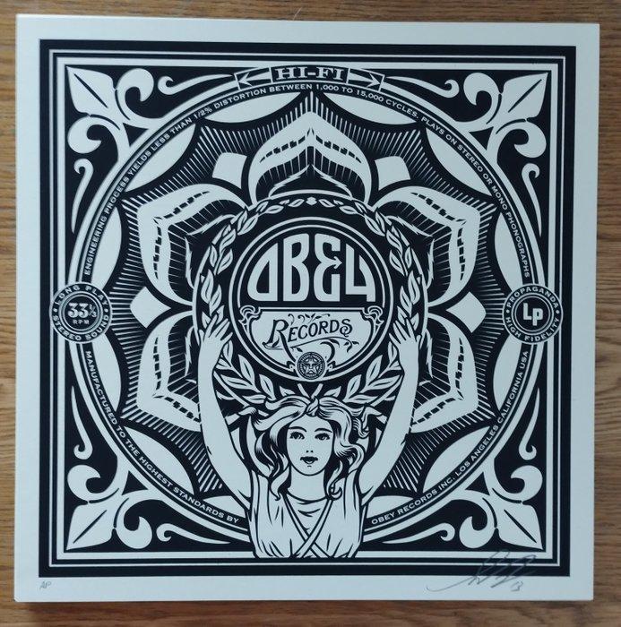 Shepard Fairey (OBEY) (1970) - Lotus Woman (artist proof), Antiek en Kunst, Kunst | Designobjecten