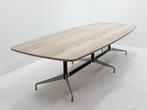 Vergadertafel Vitra Segmented - 73x320x120cm - halifax eiken, Huis en Inrichting, Tafels | Eettafels, Ophalen of Verzenden, Gebruikt