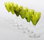 Schitterend lot van 6 antieke kristallen Val Saint Lambert