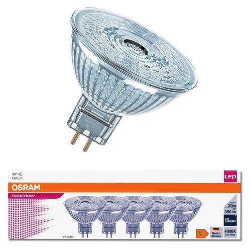 5 stuks Osram LED MR16 3.8W/840 36º GU5.3 350lm Niet-Dimb.., Huis en Inrichting, Lampen | Overige, Nieuw, Ophalen of Verzenden