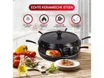 CuisineKing Pizza Oven Black Edition - Mini Pizza Oven - 6, Verzenden, Zo goed als nieuw