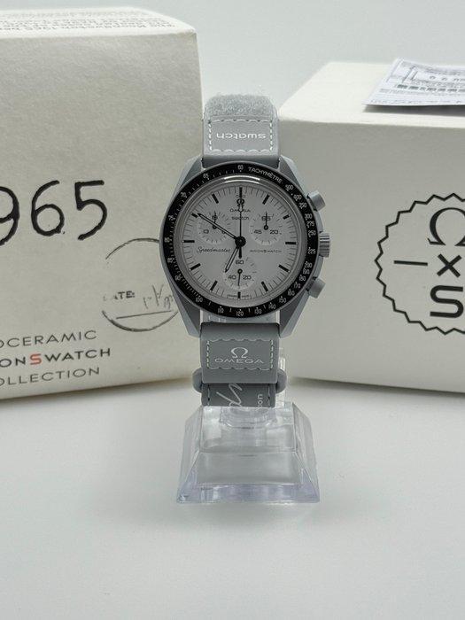 Omega x Swatch - Moonswatch 1965 - Zonder minimumprijs -, Sieraden, Tassen en Uiterlijk, Horloges | Heren