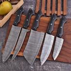 Keukenmes - Chefs knife - Vouwstaal, Micarta plaat - Noord