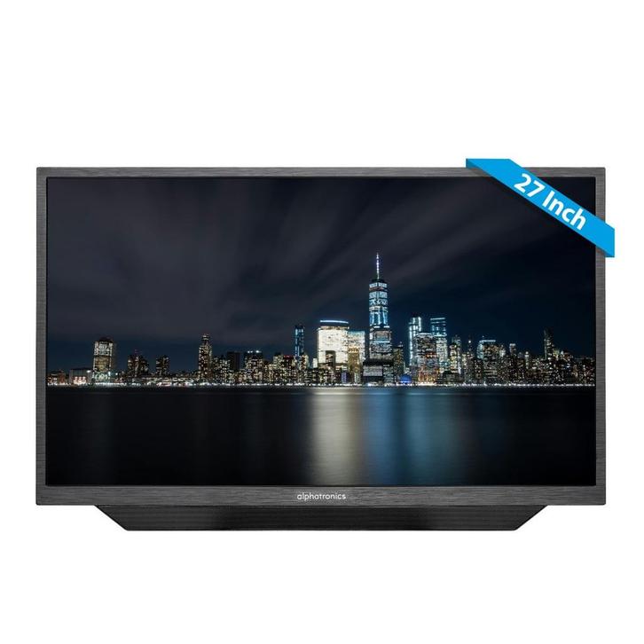 Alphatronics SLA-27 DWS 27 Inch 12 volt LED Smart TV met DVD, Watersport en Boten, Navigatiemiddelen en Scheepselektronica, Nieuw