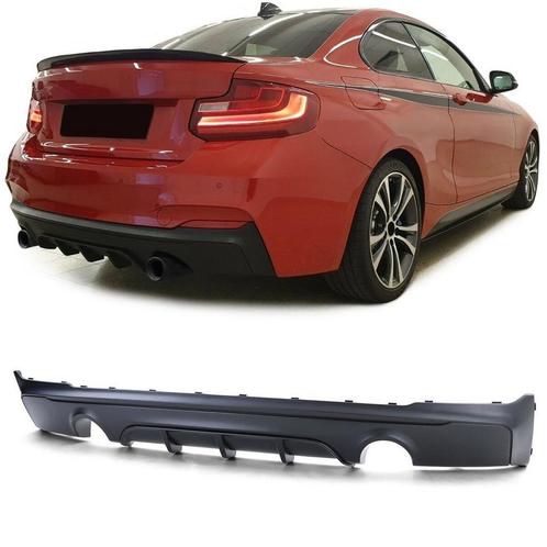 Diffuser Mat Zwart BMW 2 Serie F22 F23 M235i M240i B2371, Auto-onderdelen, Carrosserie en Plaatwerk, Nieuw, BMW, Achter