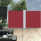 vidaXL Windscherm uittrekbaar 120x600 cm rood, Nieuw, Verzenden