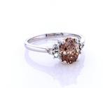 Ring - 14 karaat Witgoud - 1.30ct. tw. Diamant (Natuurlijk, Sieraden, Tassen en Uiterlijk, Ringen, Nieuw