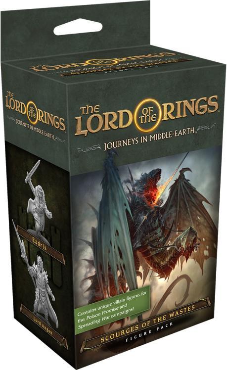 Lord of the Rings - Journeys in Middle Earth Scourges of The, Hobby en Vrije tijd, Gezelschapsspellen | Bordspellen, Nieuw, Verzenden