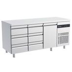 Inomak Koelwerkbank PNRP339 420L 179x70cm 1 deur 6 laden, Ophalen of Verzenden, Nieuw in verpakking