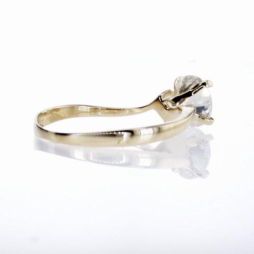 Zonder Minimumprijs - Verlovingsring - 14 karaat Geel goud -, Sieraden, Tassen en Uiterlijk, Antieke sieraden