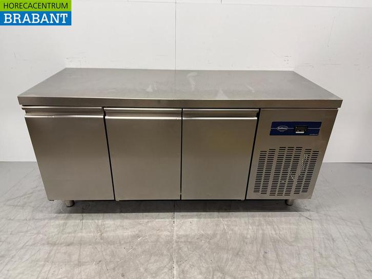 RVS Rubbens Koelwerkbank 3 Deuren 175,5 cm 230V Horeca, Zakelijke goederen, Horeca | Keukenapparatuur, Gebruikt, Ophalen of Verzenden