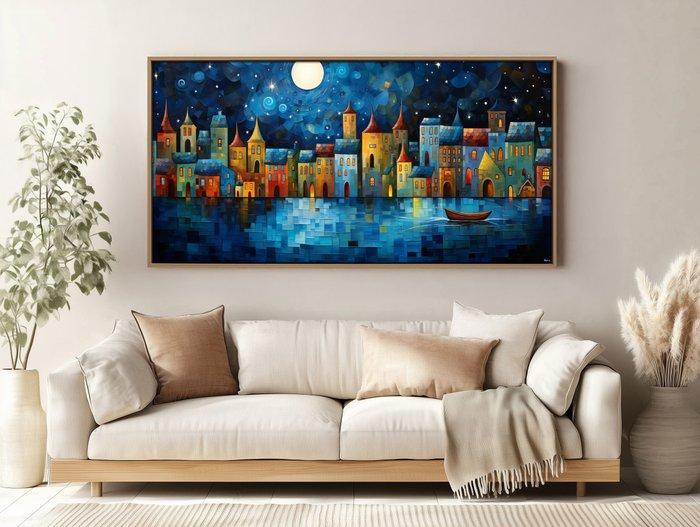 Felix van Horst - Lunar Lagoon (XXL), Antiek en Kunst, Kunst | Designobjecten