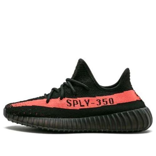 Yeezy Boost 350 V2 Core Black Red - 38 T/M 44 2/3, Kleding | Heren, Schoenen, Sneakers of Gympen, Zwart, Nieuw