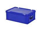 Koffer - 600x400xH235mm - blauw, Nieuw, Verzenden
