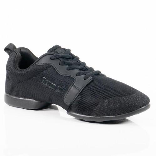 Mojo RU1510 Zwarte Lage Danssneaker voor Dames en Heren, Sport en Fitness, Ballet, Verzenden